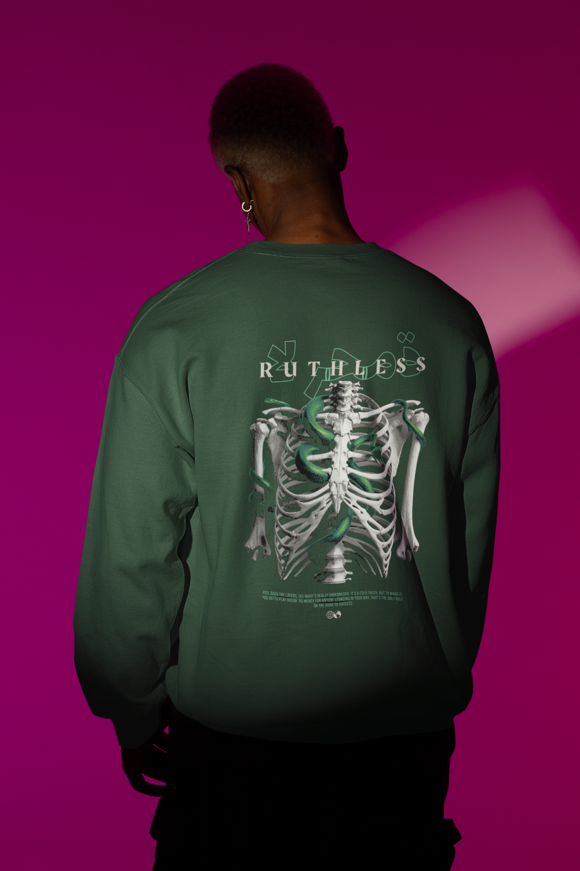 Ruthless Energy. Unisex Oversized Comfort