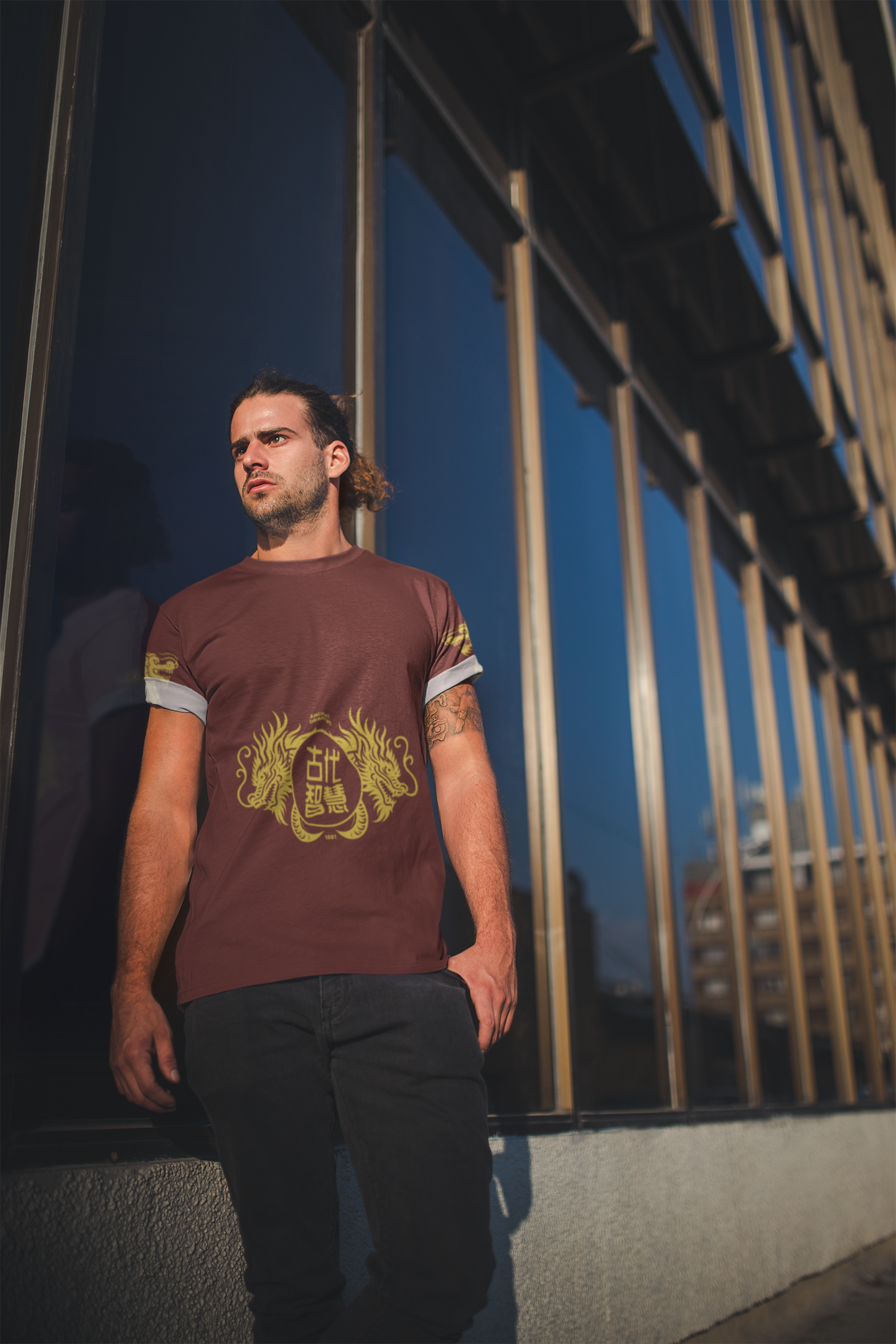 Mythic Dragon Oversized Tee – Unisex Fit