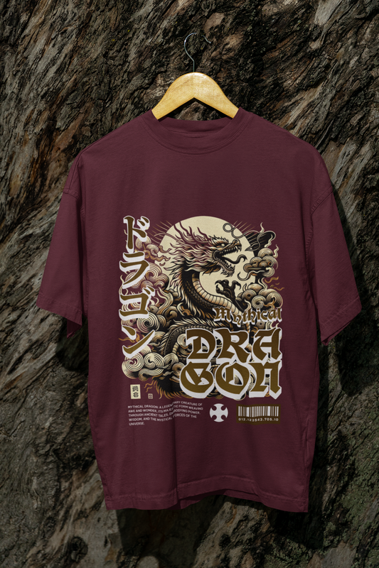 Mythical Dragon Print Tee