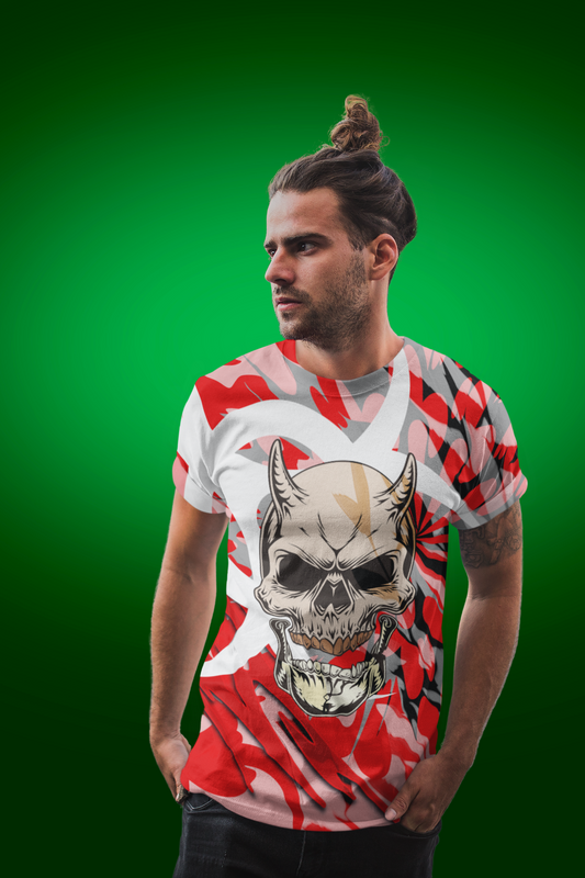 Chaos Reborn – Abstract Skull Tee