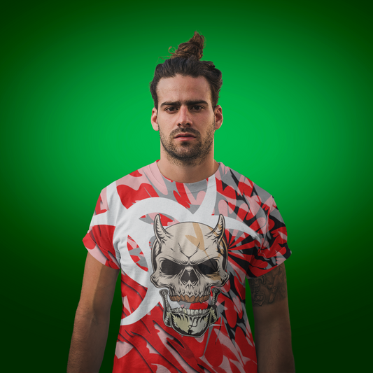 Chaos Reborn – Abstract Skull Tee